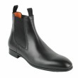 santoni chelsea boots noires