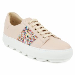 maimai sneakers nude à perles