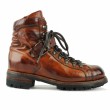 lemargo boots lacées cuir marron