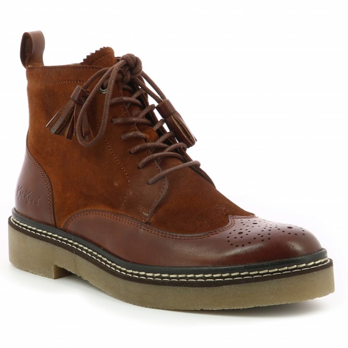 kickers boots lacées oxanyhigh