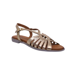 co.co et abricot sandales